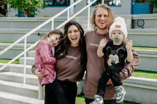 Sweatshirt - Mocha Mothership Embroidered