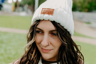 Steamer Beanie & Scarf Set - Cream