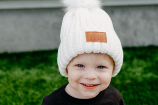 Steamer Beanie & Scarf Set - Cream