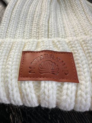 Steamer Beanie & Scarf Set - Cream