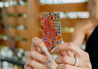 She's A Tiger v.II Holographic Sticker