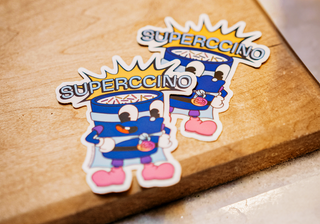 Superccino Sticker