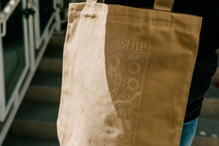 Tarot Card Tote - Stellar Sand